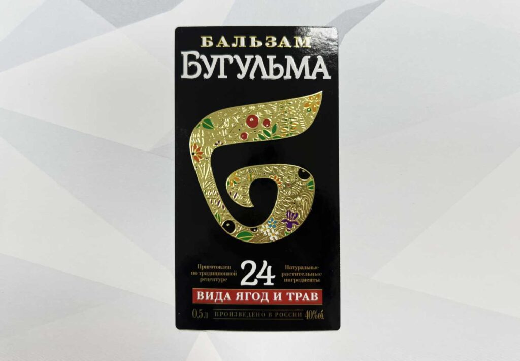 balzam etiketka