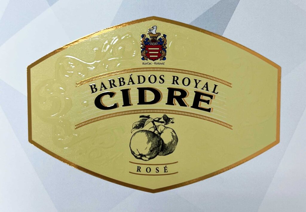 cidre etiketka